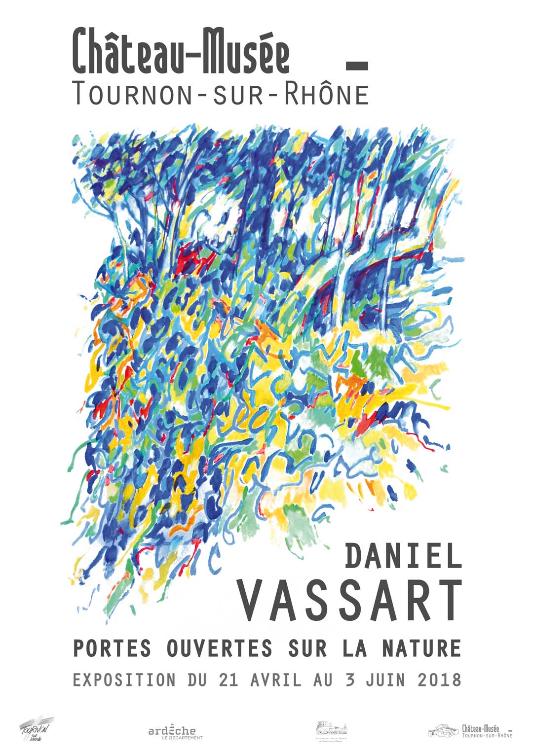 DANIEL VASSART. Portes ouvertes sur la nature. Du 21 avril au 3 juin au Château-musée.